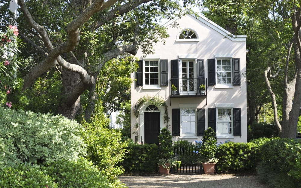 Beautiful southern-style carriage house in South Carolina.